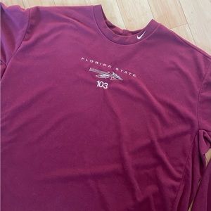 Vintage Florida State Nike Sherpa Long Sleeve